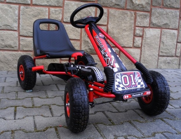 GOKART G1r NA PEDAŁA POMPOWANE KOŁA HAMULEC RĘCZNY EAN (GTIN) 0652733683212