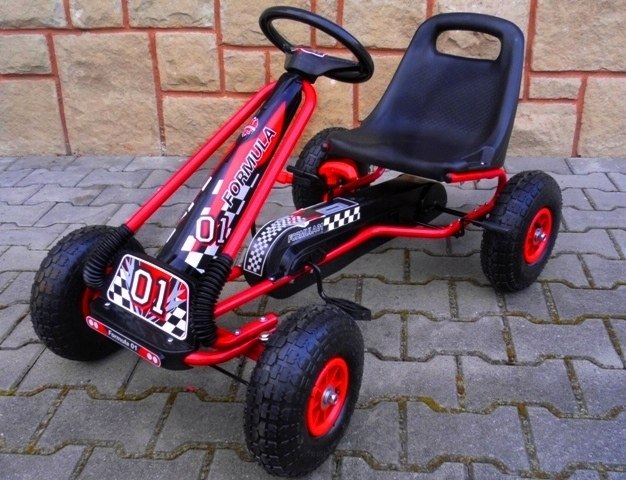 GOKART G1r NA PEDAŁA POMPOWANE KOŁA HAMULEC RĘCZNY Kod producenta Gokart G1