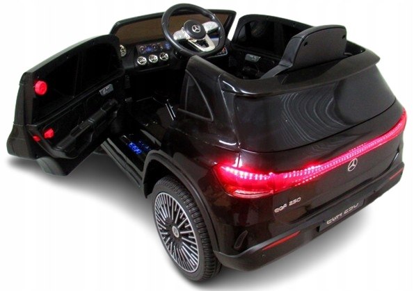 MERCEDES EQA250 Auto na akumulator 2 silniki PILOT EVA SKÓRA BUJAK Szerokość pojazdu 68 cm