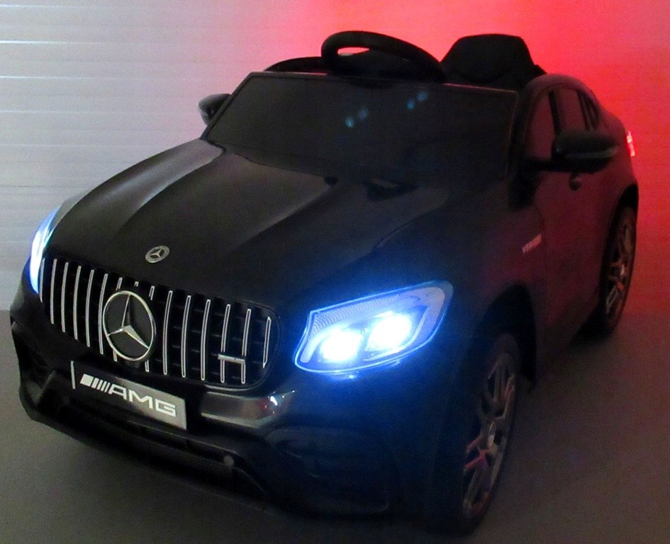 MERCEDES GLC63s Auto na akumulator napęd 4x4 SKÓRA Wiek dziecka 12 m +