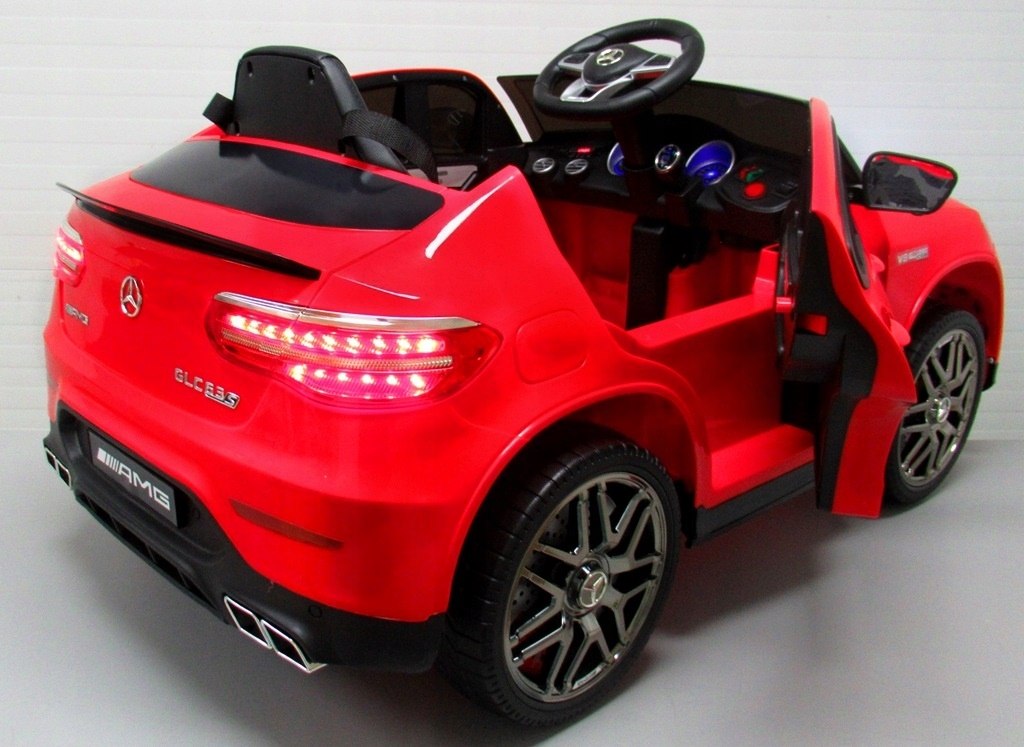 MERCEDES GLC63s Auto na akumulator napęd 4x4 SKÓRA Wiek dziecka 12 m +