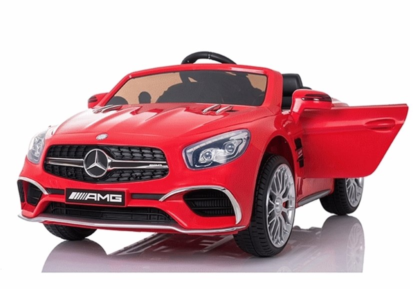 Mercedes dla dziecka czerwony Mercedes dla dziecka czerwony