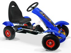 Sportowy Gokart na pedały F618 Pompowane koła