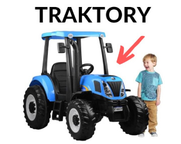 traktory dla dzieci na akumulator